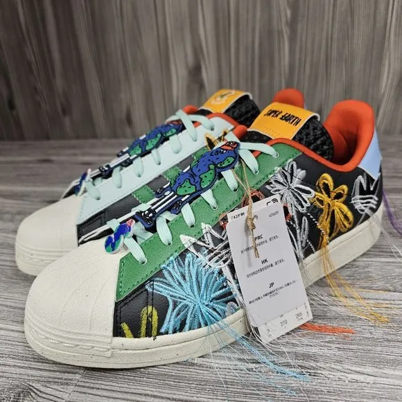 Adidas Superstar AEC Sean Wotherspoon Superearth Shoes GX3823-Men's Size 12 NEW