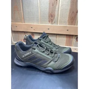 Adidas Terrex Mens Green Outdoor Hiking Shoes Mesh &amp; Synthetic Size 11.5