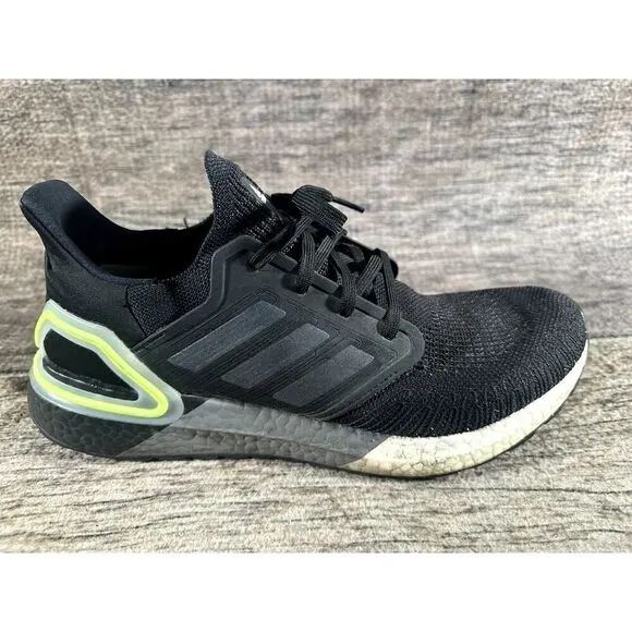 Adidas Ultra Boost 2020 Core Black Night Metallic Shoes Size 10.5
