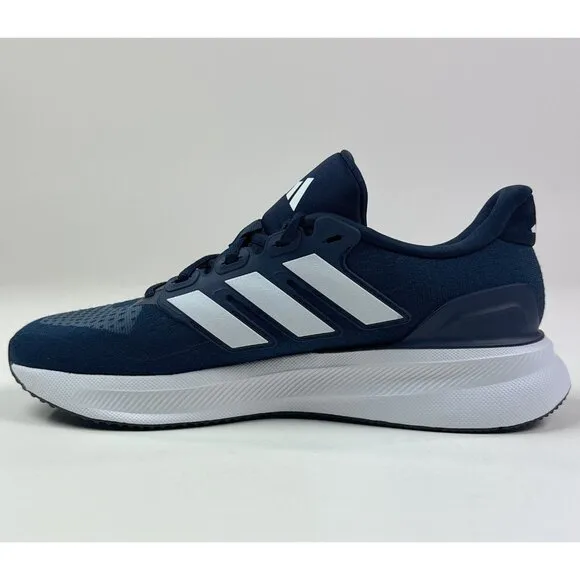 Adidas Ultrarun 5 Men Size 8.5 Blue White Running Shoes Athletic Sneakers IE8792