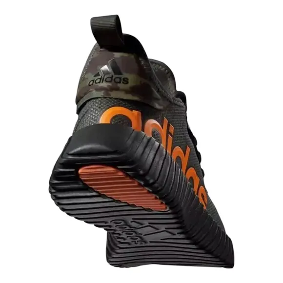 Adidas Unisex Kaptir 3.0 Black Lace-Up Running Shoes  Size 4 Youth IG2488 NEW