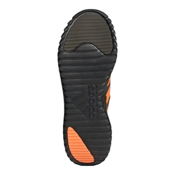 Adidas Unisex Kaptir 3.0 Black Lace-Up Running Shoes  Size 4 Youth IG2488 NEW