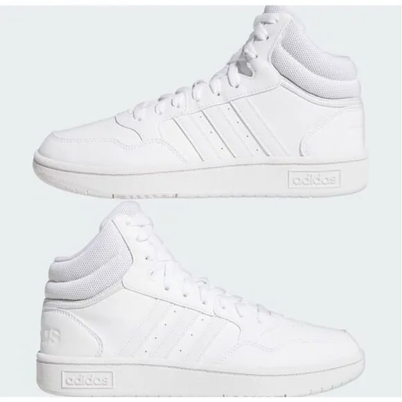adidas women Hoops 3.0 Mid Classic Shoes NIB