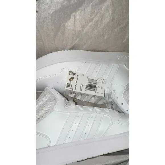 adidas women Hoops 3.0 Mid Classic Shoes NIB