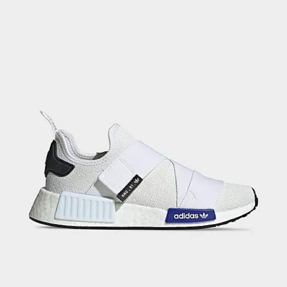 adidas women Originals NMD_R1 Strap cloud White Lucid Blue Core Black shoes