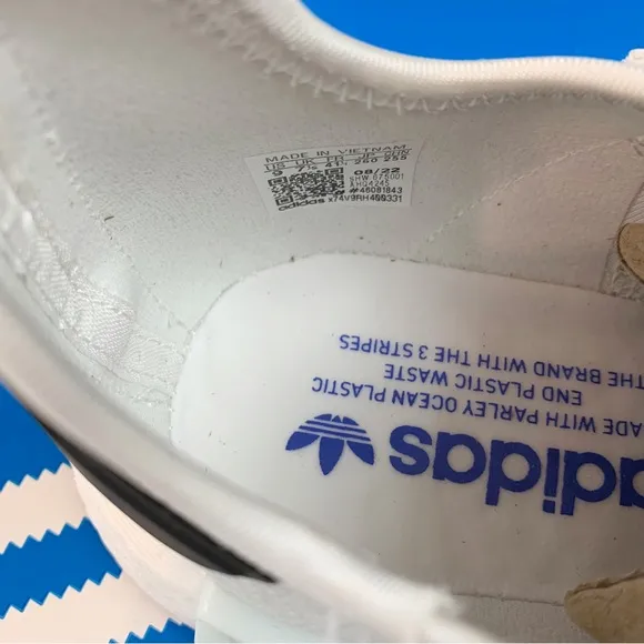 adidas women Originals NMD_R1 Strap cloud White Lucid Blue Core Black shoes