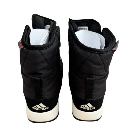 ADIDAS Women's Climawarm CP Choleah Padded Boots, Black/Chalk White NEW US9