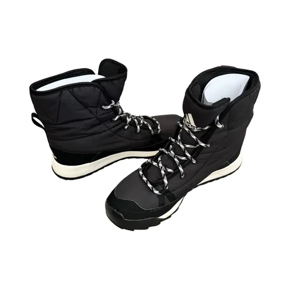 ADIDAS Women's Climawarm CP Choleah Padded Boots, Black/Chalk White NEW US9