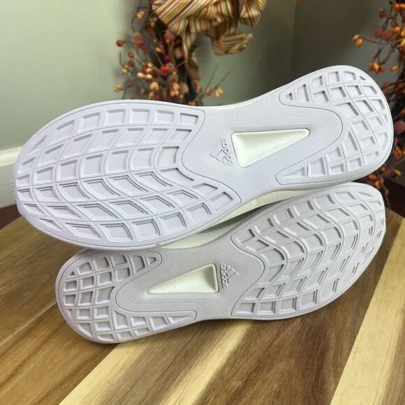 Adidas Women's Racer Sport Running Shoe Sz 5.5US White/Purple Tint/Red GW4842