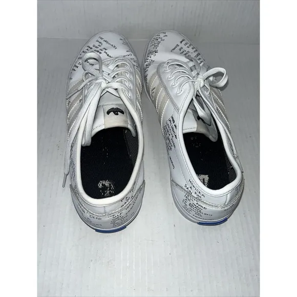 Adidas X Mark Gonzales Gonz Adi Ease White Skateboard Shoes Mens Size 10.5