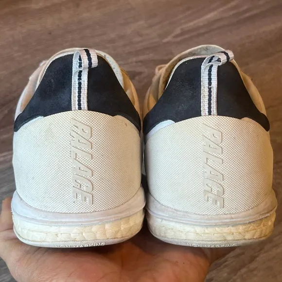 Adidas x Palace Indoor White Leather Skateboard Shoes Mens 10.5 UK 10 EU 44 2/3