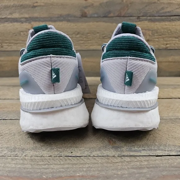 adidas X_PLRBOOST Men's Running Shoes Grey/Collegiate Green