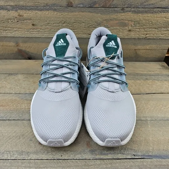 adidas X_PLRBOOST Men's Running Shoes Grey/Collegiate Green