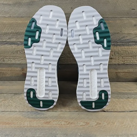 adidas X_PLRBOOST Men's Running Shoes Grey/Collegiate Green