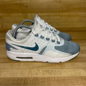 Air Max Zero Essential Smokey Blue Size 9.5 Running Shoes Sneakers 876080-003