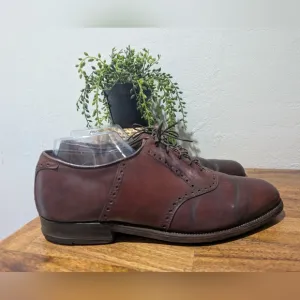 Alden 994 Saddle Bal Oxford  Lace Up Size 10.5