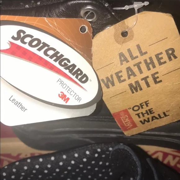 💦👩ALL WEATHER MTE DEL PATO BLACK POLKA DOTS SCOTCH GARD PROTECTION BRAND NEW