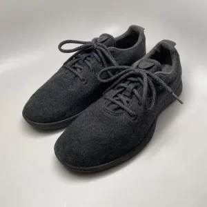 Allbirds Mens Wool Runner 0319 NV1 Black Lace Up Low Top Athletic Shoes Size 10