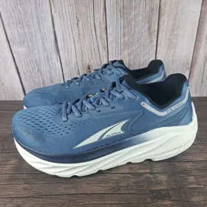 Altra Aloa Via Olympus Running Shoes Men's Sz 9.5 Mineral Blue (VGC)