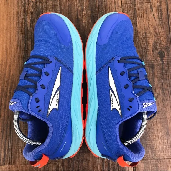 Altra Superior 6 Trail Running Shoe Zero Drop Hiking Outdoor Mens Size 10 Blue