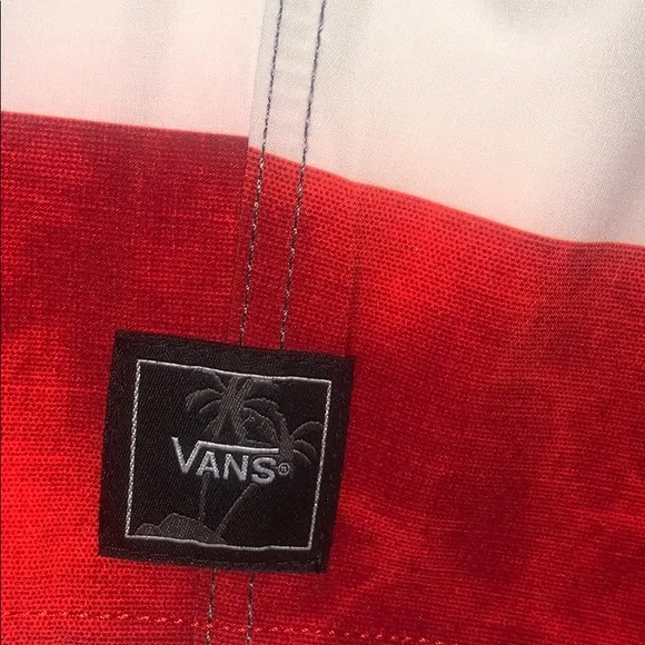 &gt;💙ERA BOARDSHORT USA FLAG TEAM STRIPES STARS STRETCH SWIM SHORT BRAND NEW VANS