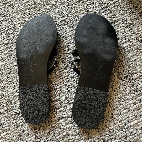 Ancient Greek Sandals RARE Ravekka Rivets in Black, size 38 ( 7 - 7.5 ) $310