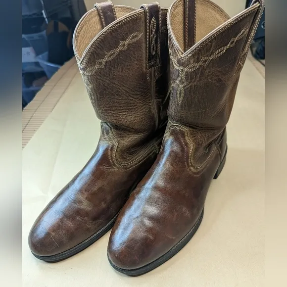 ARIAT Heritage Roper Western Cowboy Boots Brown 10002284 Men  9.5 EE