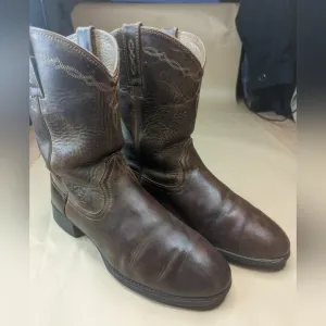 ARIAT Heritage Roper Western Cowboy Boots Brown 10002284 Men  9.5 EE