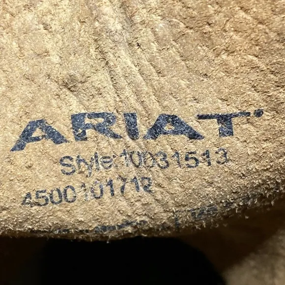Ariat Men's Circuit Proud American Flag Western‎ Boot Wide Square Toe Size 8.5D