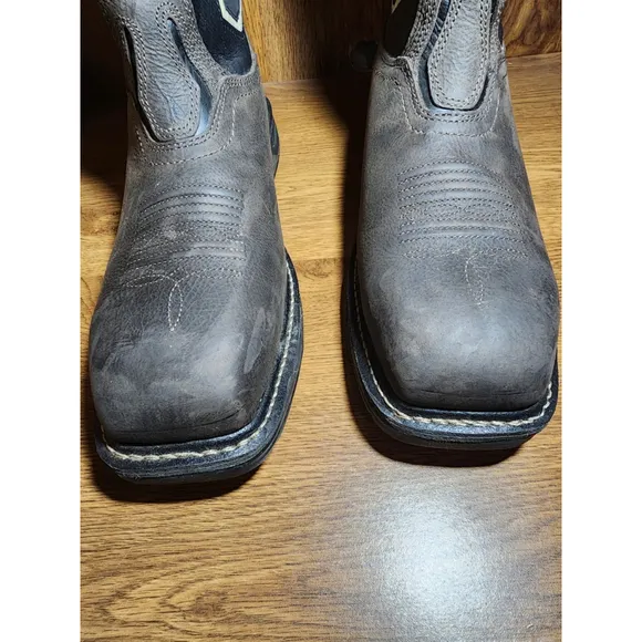 Ariat® Size 10.5D Men's Iron Coffee Workhog XT VentTEK Work Boots 10031507