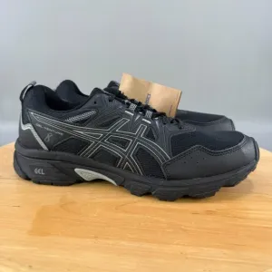 Asics Gel-Venture 8 Mens Size 8.5 Extra Wide Shoes Black Grey Hiking Outdoor NEW