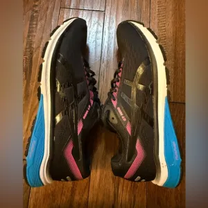 Asics GT 1000 Purple Black Women 8.5 Running Shoes 1012A030 Athletic