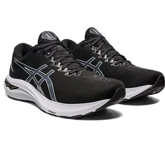 ASICS women’s GT2000 11 Black White lace up Running Shoes sneaker performance 11