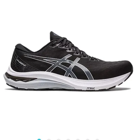ASICS women’s GT2000 11 Black White lace up Running Shoes sneaker performance 11