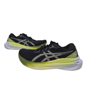 Asics GEL-KAYANO 30 Men's Running Shoes Black Glow Yellow Size 10