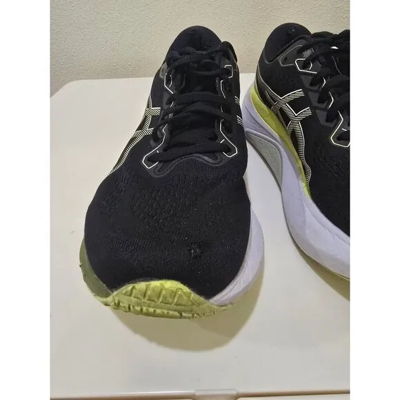 Asics GEL-KAYANO 30 Men's Running Shoes Black Glow Yellow Size 10