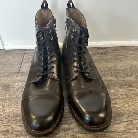 ASTON GREY Collection Biressa Ankle Boots Sz 10.5M
