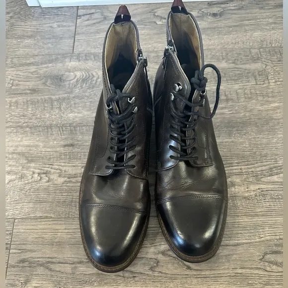 ASTON GREY Collection Biressa Ankle Boots Sz 10.5M