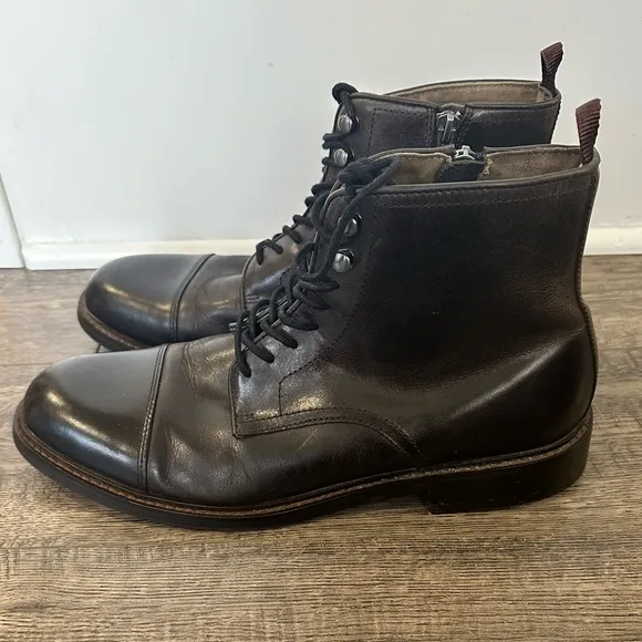 ASTON GREY Collection Biressa Ankle Boots Sz 10.5M