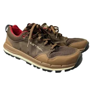 Astral TR1 Junction Brown &amp; Red Hiking Shoes Mens Size 9