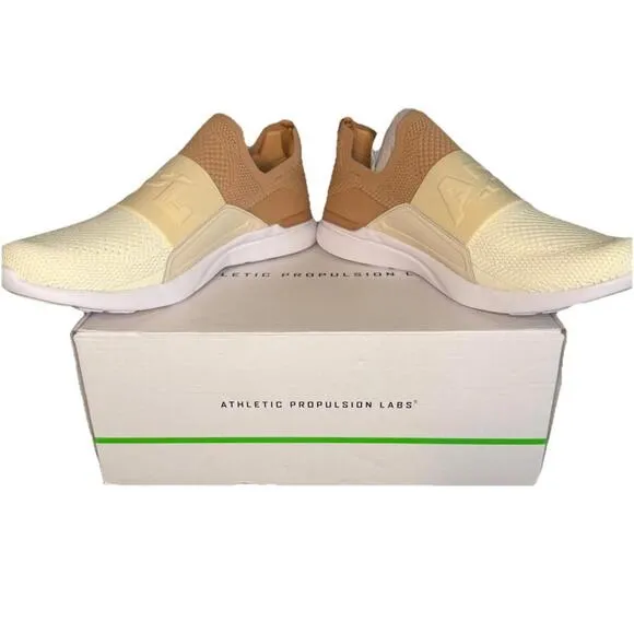 Athletic Propulsion Labs APL TechLoom Bliss Caramel Parchment Shoes - Men's 9.5