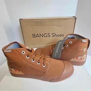 Bangs Shoes, Unisex Sunrise Mountain High Top. Size: Men 6 US/Women 7.5 US. NWT