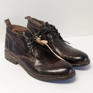 Bed Stu Clyde Distressed Boots, Brown Leather, Men's 10.5 M