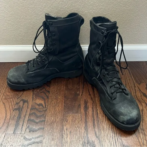 Belleville Flyer Combat Boots 700 Men Sz 10 W Black Lightweight Summer Gore-Tex