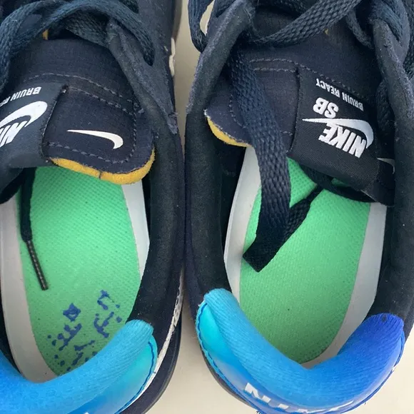 Big Boy’s 6.5, Nike Bruin React Skateboard Shoes