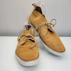 Blackstone‎ Chukka Boots Men EU 42 US 9 Tan Ankle Suede Leather Retro 70s Hippie