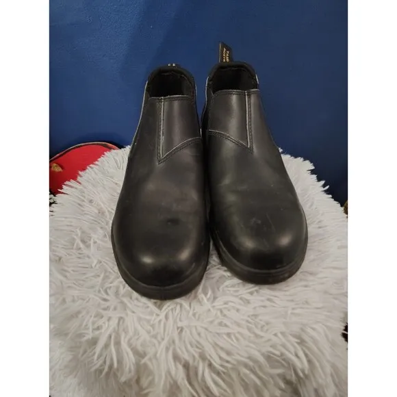 Blundstone Stout Black Leather Chelsea Shoe Boots Size 7.5 AU 8.5 US Men