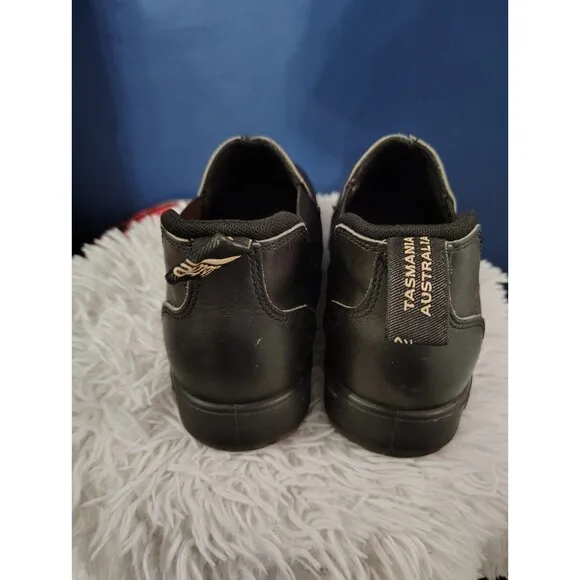 Blundstone Stout Black Leather Chelsea Shoe Boots Size 7.5 AU 8.5 US Men