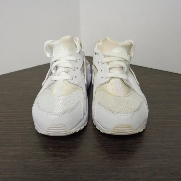 Brand New Nike Huarache Youth Running Shoes White New In Box Sz 11 704949-110 F5