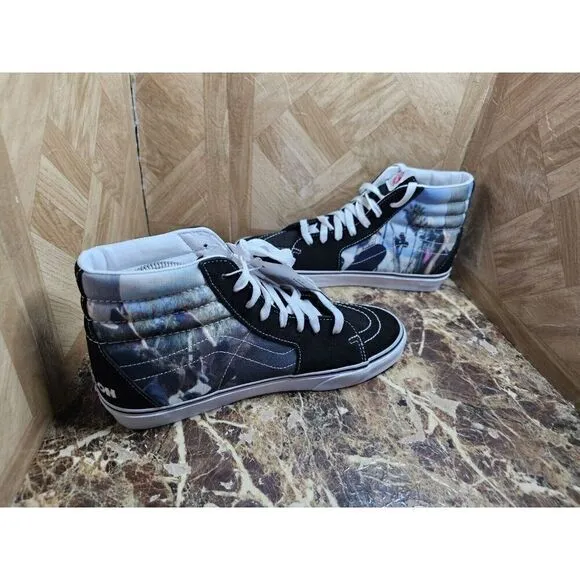 Brand New Vans Men's Off The Wall Skateboard Hi-top Fashion Shoes Size 10.  55
